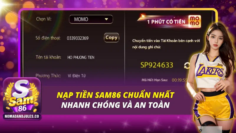 Nạp Tiền SAM86